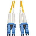 Tripp Lite 1M Duplex Singlemode 8.3/125 Fiber Optic Patch Cable LC/LC 3' 3ft 1 Meter - LC Male - LC Male - 3.28ft - Yellow