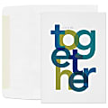 Custom All Occasion Cards, In This Together Cards With Envelopes, 5" x 7", Box Of 25 Cards 1 thumbnail image