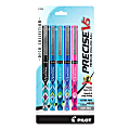 Pilot Precise V5 Deco Collection Pens, Extra-Fine Point, 0.5 mm, Assorted Barrel Colors, Assorted Ink Colors, Pack Of 5 Pens 1 thumbnail image