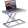 Lorell® Portable Desk Riser, 15"H x 19"W x 20-5/16"D, Silver 1 thumbnail image