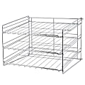 Better Houseware 12”W Can Organizer, Chrome 1 thumbnail image