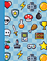 Eccolo Lena + Liam Back To School CompBook, 8" x 10", 1 Subject, College Rule, 80 Sheets, Gamer 1 thumbnail image