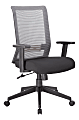 Boss Office Products Horizontal Mesh Back Task Chair, Gray/Black