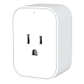 Aqara® Wi-Fi®, Alexa®, Siri®, and Zigbee®-Compatible Smart Plug, White 1 thumbnail image