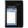 AT-A-GLANCE® DayMinder® 2026 Daily Appointment Book Planner, Black, Small, 5" x 8", G1000026 1 thumbnail image