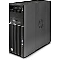 HP Z640 Workstation - 1 x Intel Xeon E5-2620 v3 Hexa-core (6 Core) 2.40 GHz - 8 GB DDR4 SDRAM - 1 TB HDD - AMD FirePro W5100 4 GB Graphics - Windows 8.1 Pro 64-bit - Convertible Mini-tower - Black, Brushed Aluminum 1 thumbnail image