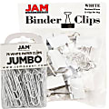 JAM Paper® Clips Combo Kit, Jumbo/Medium, White