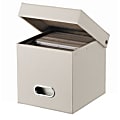 Memorex® File-n-Store Box, Khaki 1 thumbnail image