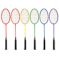 Champion Sports Badminton Racket Set, 26"H x 8"W x 1"D, Assorted Colors, Set Of 6 Rackets 1 thumbnail image