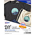 Avery® T-Shirt Transfers, Dark, 3279, Pack Of 5