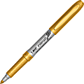 BIC Intensity Metallic Markers - Chisel Marker Point Style - Metallic Gold - 1 Dozen 1 thumbnail image