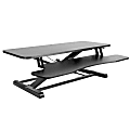 Mount-It! Standing Desk Converter With Adjustable Height, Black 1 thumbnail image