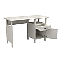 Inval 47"W Modern Writing Desk, Washed Oak 1 thumbnail image