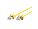 Belkin CAT6 Slim Gigabit Snagless UTP Ethernet Cable - 2 ft Category 6 Network Cable  - CE001B02YLWS 1 thumbnail image