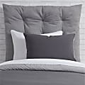 Dormify Spencer Sweatshirt Cushioned Headboard, Twin/Twin XL, Gray 1 thumbnail image