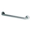 Bobrick Straight Stainless-Steel Grab Bar, 1-1/2" x 24", Silver