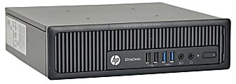 HP EliteDesk 800 G1-USFF Refurbished Desktop, Intel® Core™ i5, 8GB Memory, 256GB Solid State Drive, Windows® 10, OD2-0292 1 thumbnail image