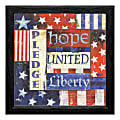Timeless Frames® Americana Framed Artwork, 12" x 12", Pledge 1 thumbnail image