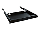 Tripp Lite Rack Enclosure Server Cabinet Keyboard Shelf 25lb Capacity - Rack keyboard shelf - black
