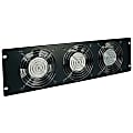 Tripp Lite Rack Enclosure Cabinet Fan Panel Airflow Management 120V 3URM - 3 Fan - 120 V AC - 3U - Black 1 thumbnail image