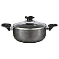 Brentwood 2-Quart Aluminum Non-Stick Dutch Oven, Gray