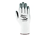 Ansell HyFlex Foam Nitrile-Coated Gloves, Size 9, Gray/White 1 thumbnail image
