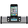 iHome® iP16 Portable Alarm Clock Stereo System, Gunmetal 1 thumbnail image