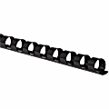 Mead CombBind Binding Spines - 0.37" Maximum Capacity - 55 x Sheet Capacity - For Letter 8 1/2" x 11" Sheet - Plastic - 125 / Box 1 thumbnail image