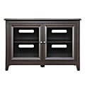 Whalen® Furniture Clinton Highboy TV Console For Flat-Panel TVs Up To 50", 30"H x 44"W x 21"D, Mocha