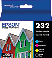 Epson® Claria T232 Black/Cyan/Magenta/Yellow Ink Cartridges, Set Of 4 Cartridges, T232120-BCS 1 thumbnail image