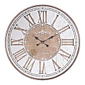 Zuo Modern Hora Clock, Antique Silver