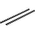 Mead CombBind Binding Spines - 0.43" Maximum Capacity - 70 x Sheet Capacity - For Letter 8 1/2" x 11" Sheet - Plastic - 125 / Box 1 thumbnail image