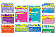 Carson-Dellosa Bulletin Board Set, Math Strategies, Pack Of 10 Pieces