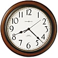 Howard Miller Talon Wall Clock - Analog - Quartz - Off White Main Dial - Cherry/Plastic Case - Medium Brown Cherry Finish