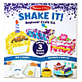 Melissa & Doug Children's Educational Toys, Deluxe Sweet Treats Shake It! Beginner Craft Kit