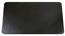 Artistic® Eco-Black™ Desk Pad With Microban®, 12" x 17", Black