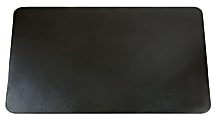 Artistic™ Eco-Black™ Desk Pad With Antimicrobial  Protection, 20" H x 36" W, Black 1 thumbnail image