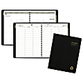 AT-A-GLANCE® Weekly/Monthly Academic Planner, 8 1/4" x 10 7/8", 100% Recycled, Black, July 2017 to June 2018 1 thumbnail image