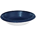 Amscan Paper Bowls, 20 Oz, Navy Blue, 20 Bowls Per Box, Case Of 5 Boxes