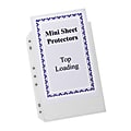 C-Line® Top-Loading Mini Sheet Protectors, 5 1/2" x 8 1/2", Box Of 60 1 thumbnail image