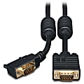 Eaton Tripp Lite Series VGA High-Resolution RGB Coaxial Cable (HD15 M/M), Right-Angle Connector, 6 ft. (1.83 m) - P502006RA 1 thumbnail image
