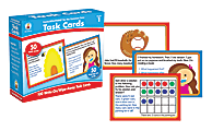 Carson-Dellosa CenterSOLUTIONS® Task Cards, Grade 1, Box Of 100 Cards 1 thumbnail image