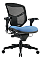 WorkPro Quantum 9000 Series Ergonomic MeshPremium Fabric Mid Back