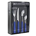 Gibson Elite Soho Lounge 16-Piece Flatware Set, Blue 1 thumbnail image