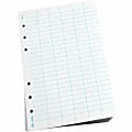 Rite in the Rain® All-Weather Loose-Leaf Copy Paper, 5 Reams, White/Blue, 4 5/8" x 7", 500 Sheets Per Case, 0.54 Lb, 85 Brightness 1 thumbnail image
