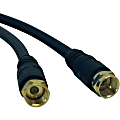 Tripp Lite 25ft Home Theater RG59 Coax Cable with F-Type Connectors 25' - F Connector - F Connector - 25ft 1 thumbnail image