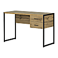 South Shore Mezzy 48"W Computer Desk, Nordik Oak