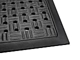M+A Matting Comfort Station Max Mat with Holes, Black, 4' x 5.9' 1 thumbnail image
