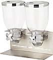Honey Can Do Double Commercial Cereal Dispenser, 17.5 Oz, Silver, KCH09201 1 thumbnail image