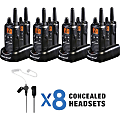Midland Business Radio Bundle - 36 Radio Channels - 22 FRS - Silent Operation, Hands-free - AAA - Nickel Metal Hydride (NiMH) - Black - 8 / Carton Midland Business Radio Bundle - 36 Radio Channels - 22 FRS - Silent Operation, Hands-free - AAA - Nickel Metal Hydride (NiMH) - Black - 8 / Carton